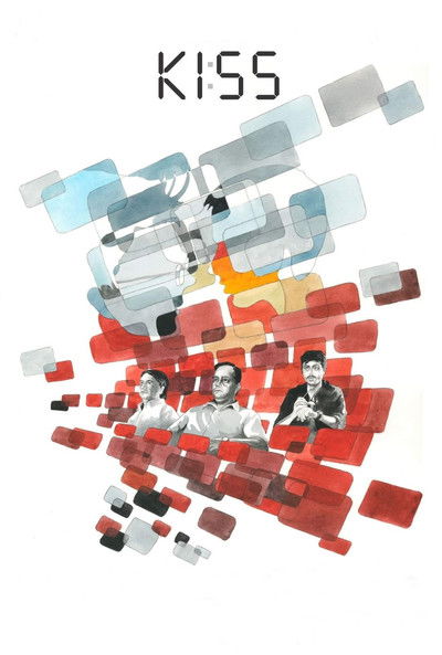 black chair and white table